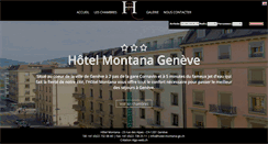 Desktop Screenshot of hotel-montana-ge.ch